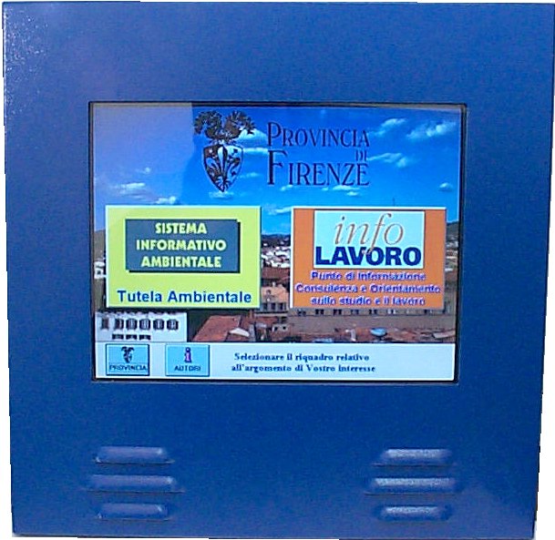 Foto PIMvetrina LCD frontale